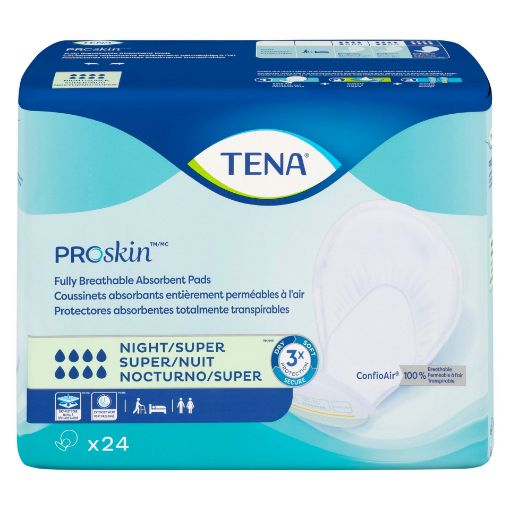 Picture of TENA PADS - NIGHT SUPER 24S